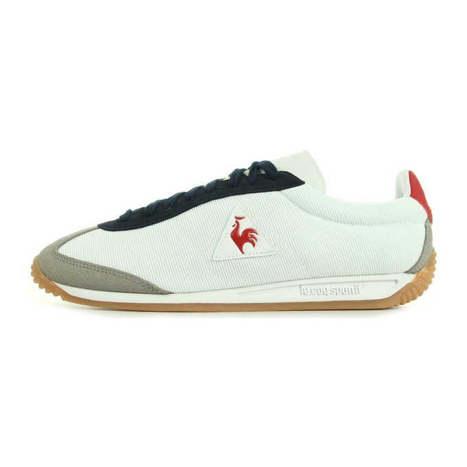 Le Coq Sportif Quartz Gum Blanc - Chaussures Baskets Basses Homme